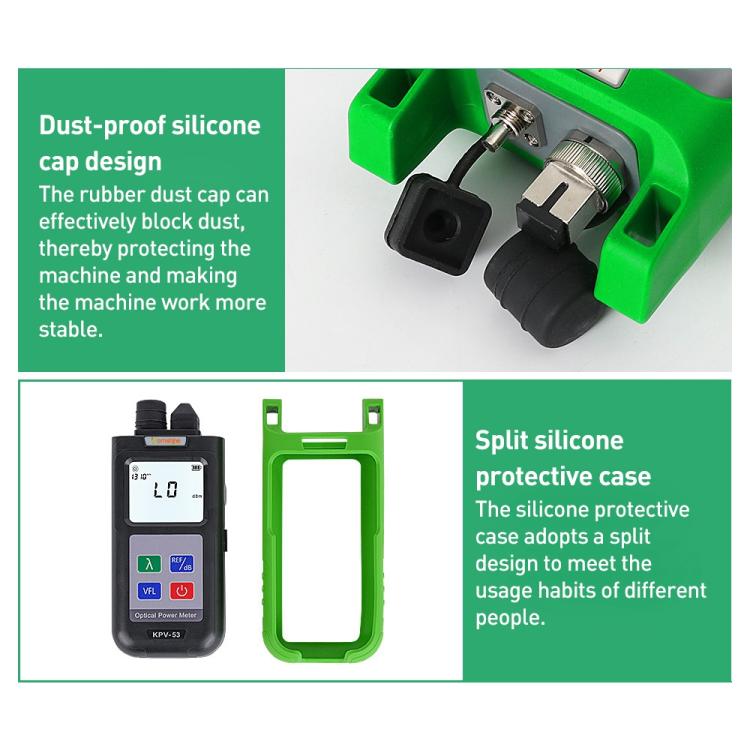 Komshine KPV-53 Optical Power Meter Fiber Loss Measuring Instrument, Model:KPV-53-C/-50dBm～+26dBm