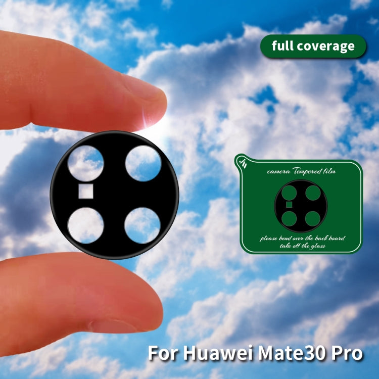 For Huawei Mate 30 Pro Silk Screen Luminous Ring Back Camera Lens Film