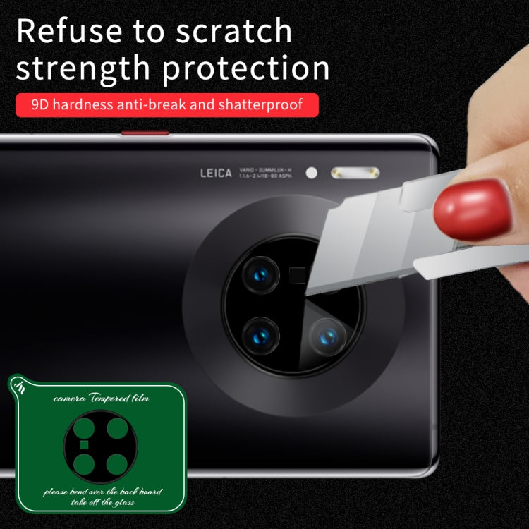 For Huawei Mate 30 Pro Silk Screen Luminous Ring Back Camera Lens Film