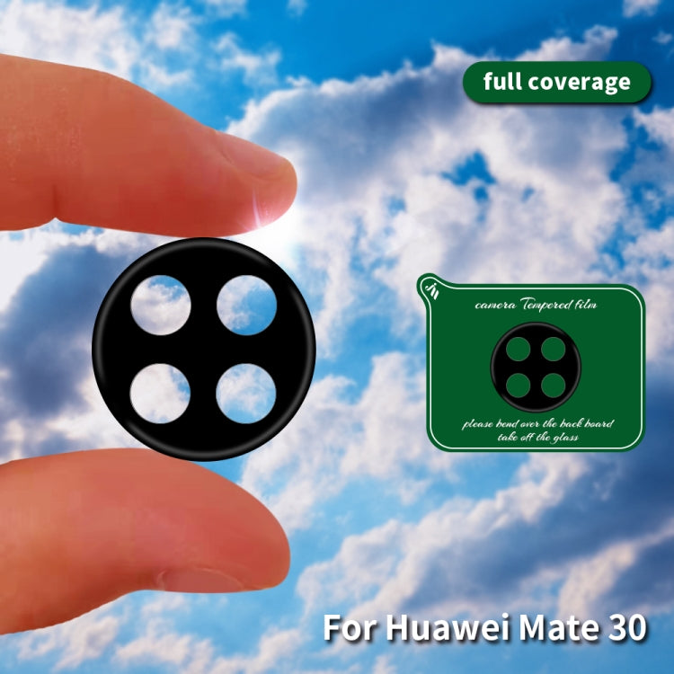 For Huawei Mate 30 Silk Screen Luminous Ring Back Camera Lens Film