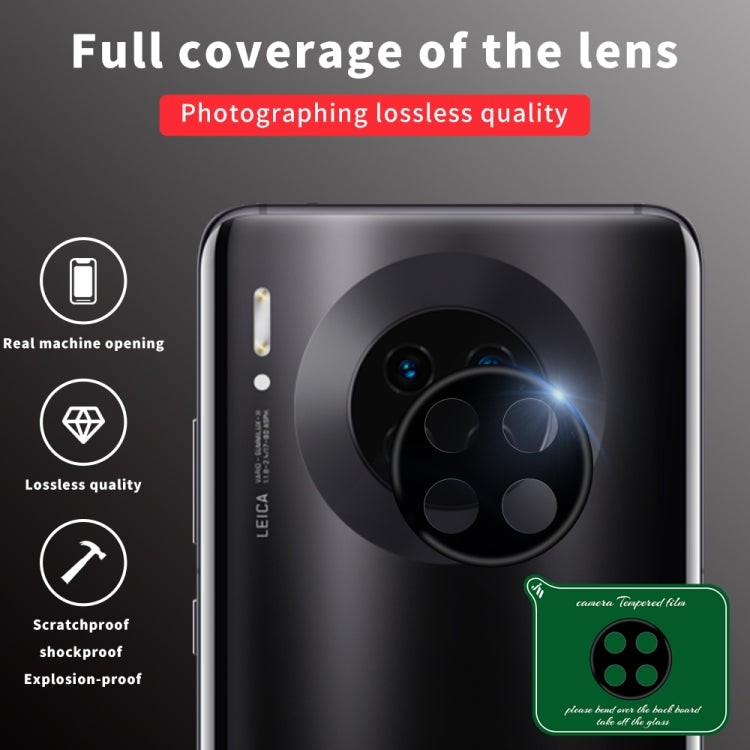 For Huawei Mate 30 Silk Screen Luminous Ring Back Camera Lens Film