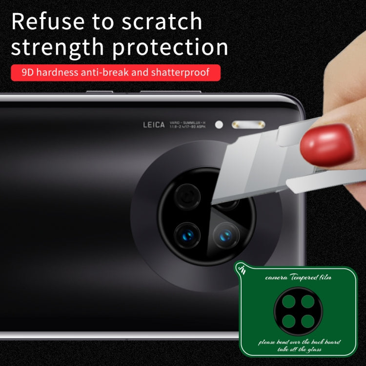 For Huawei Mate 30 Silk Screen Luminous Ring Back Camera Lens Film