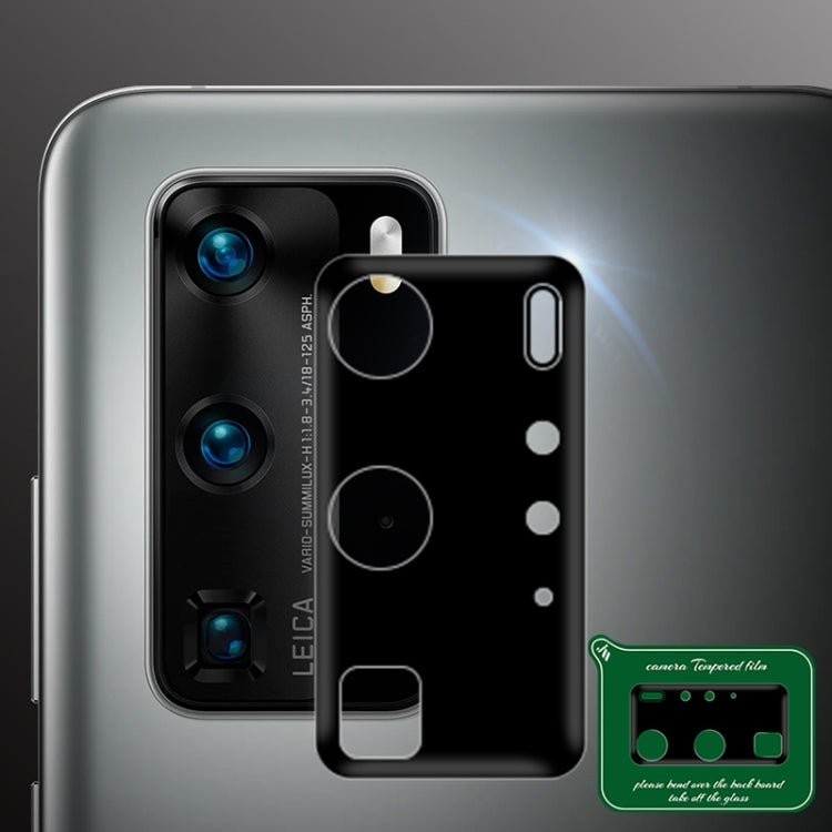 For Huawei P40 Pro Silk Screen Luminous Ring Back Camera Lens Film