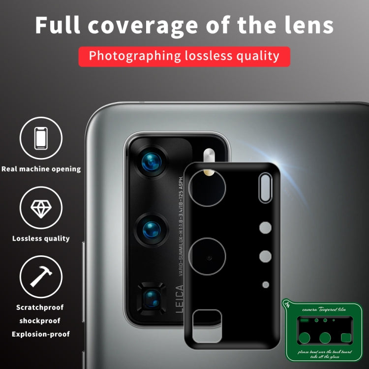 For Huawei P40 Pro Silk Screen Luminous Ring Back Camera Lens Film
