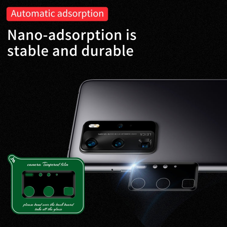 For Huawei P40 Pro Silk Screen Luminous Ring Back Camera Lens Film