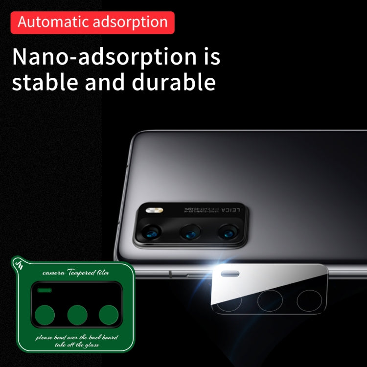 For Huawei P40 Silk Screen Luminous Ring Back Camera Lens Film