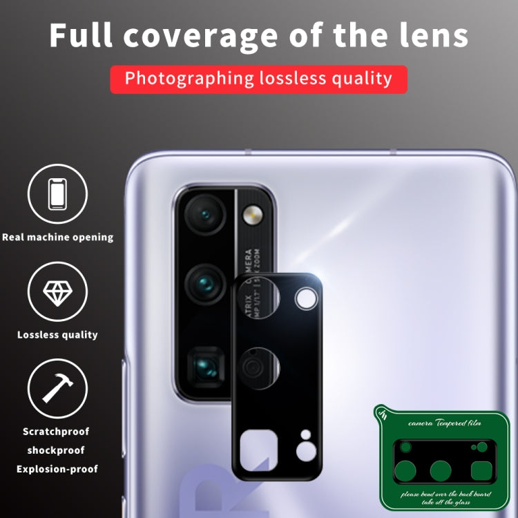 For Huawei Honor 30 Pro Silk Screen Luminous Ring Back Camera Lens Film
