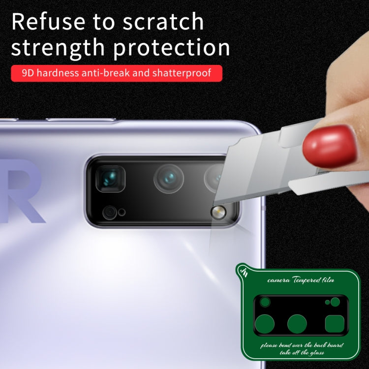 For Huawei Honor 30 Pro Silk Screen Luminous Ring Back Camera Lens Film