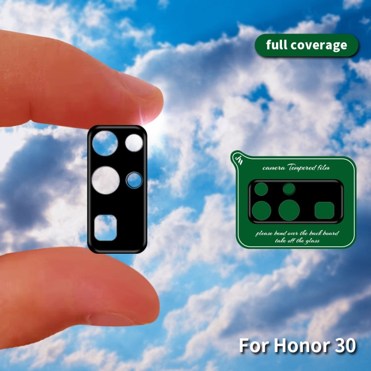 For Huawei Honor 30 Silk Screen Luminous Ring Back Camera Lens Film