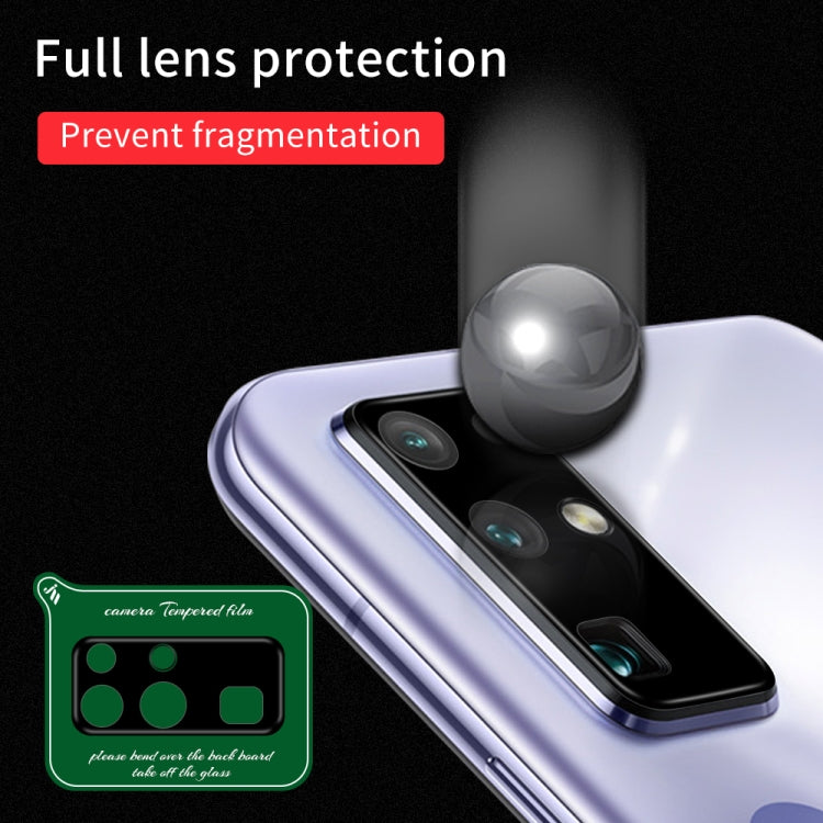 For Huawei Honor 30 Silk Screen Luminous Ring Back Camera Lens Film