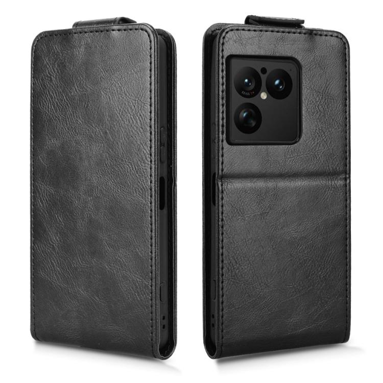 For Sony Xperia 1 VIII Magnetic Vertical Flip Leather Phone Case with Buckle