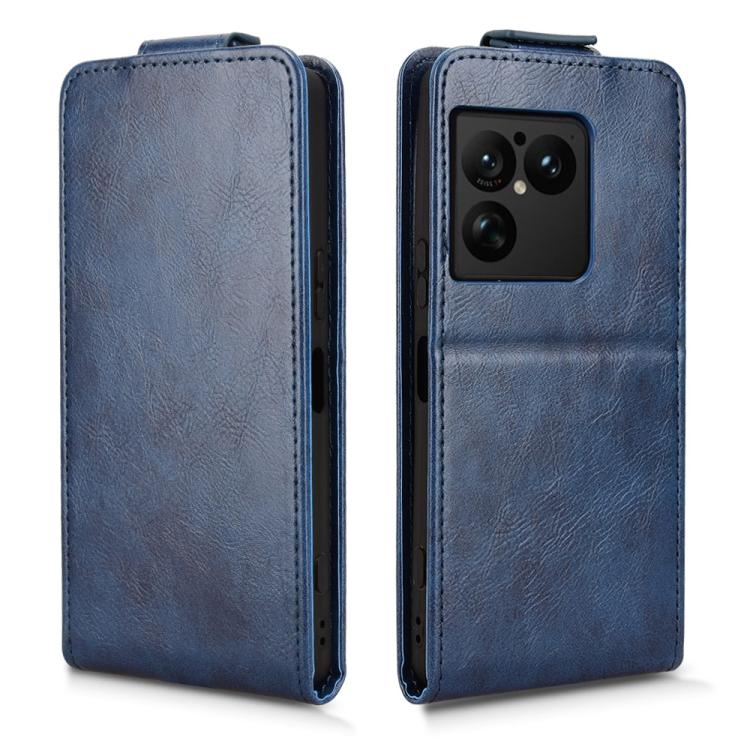 For Sony Xperia 1 VIII Magnetic Vertical Flip Leather Phone Case with Buckle