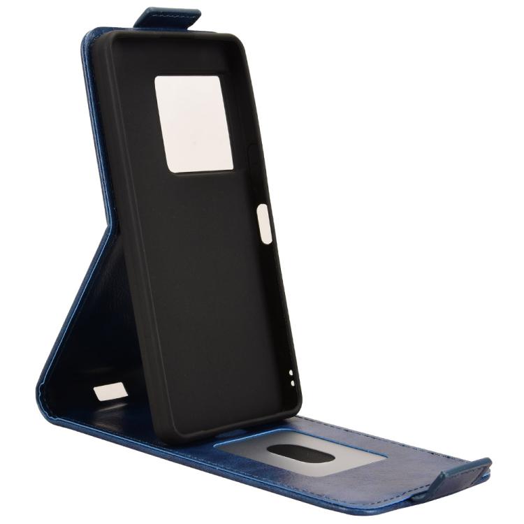 For Sony Xperia 1 VIII Magnetic Vertical Flip Leather Phone Case with Buckle
