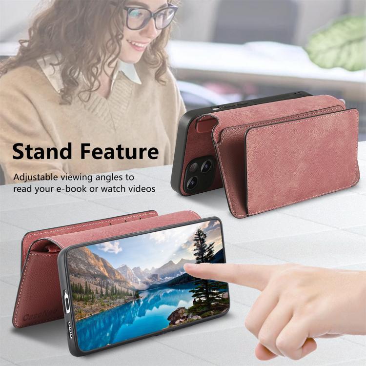 For Motorola Edge 70 5G CaseNeo MagSafe RFID Anti-theft Zipper Wallet Retro Leather Phone Case