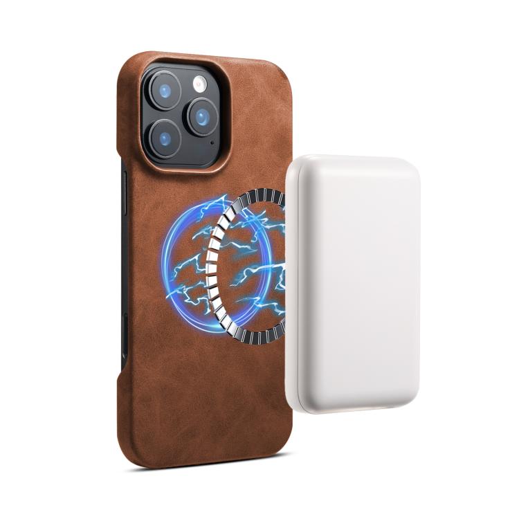 For iPhone 13 Pro Retro Texture MagSafe Phone Case