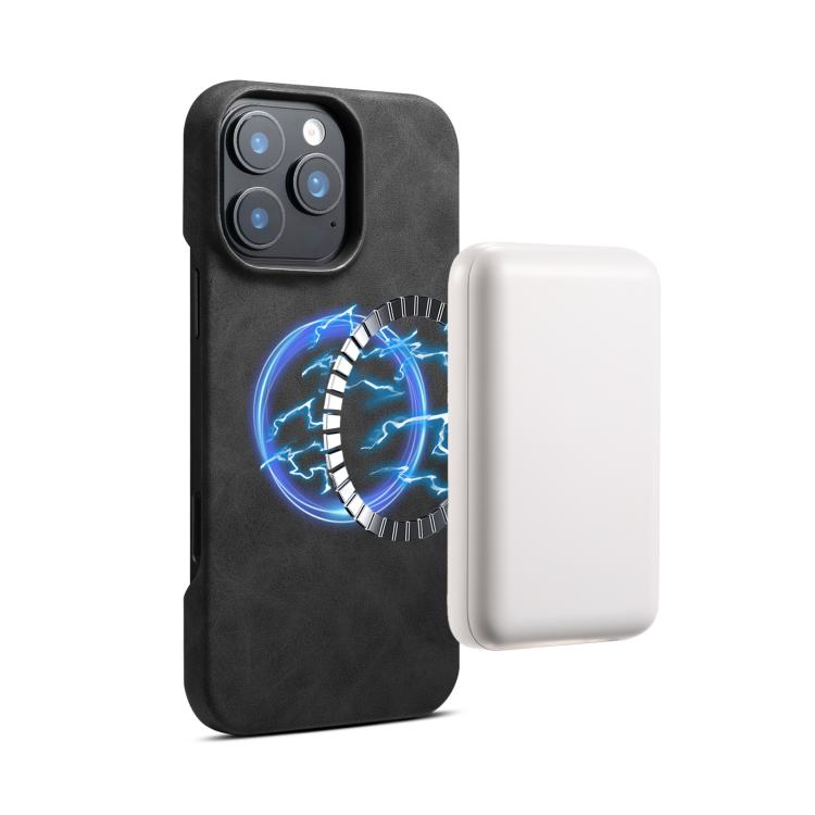 For iPhone 14 Pro Retro Texture MagSafe Phone Case