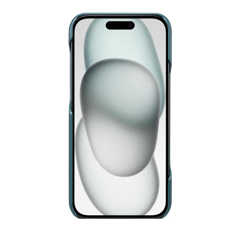 For iPhone 15 Retro Texture MagSafe Phone Case