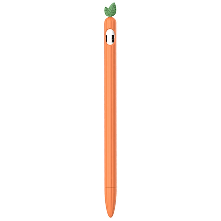 For Apple Pencil 1 Contrasting Color Mint Leaf Silicone Non-slip Protective Cover