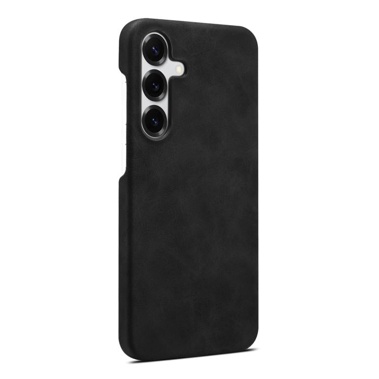 For Samsung Galaxy S25 5G Retro Texture MagSafe Phone Case