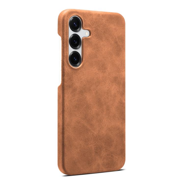 For Samsung Galaxy S25+ 5G Retro Texture MagSafe Phone Case