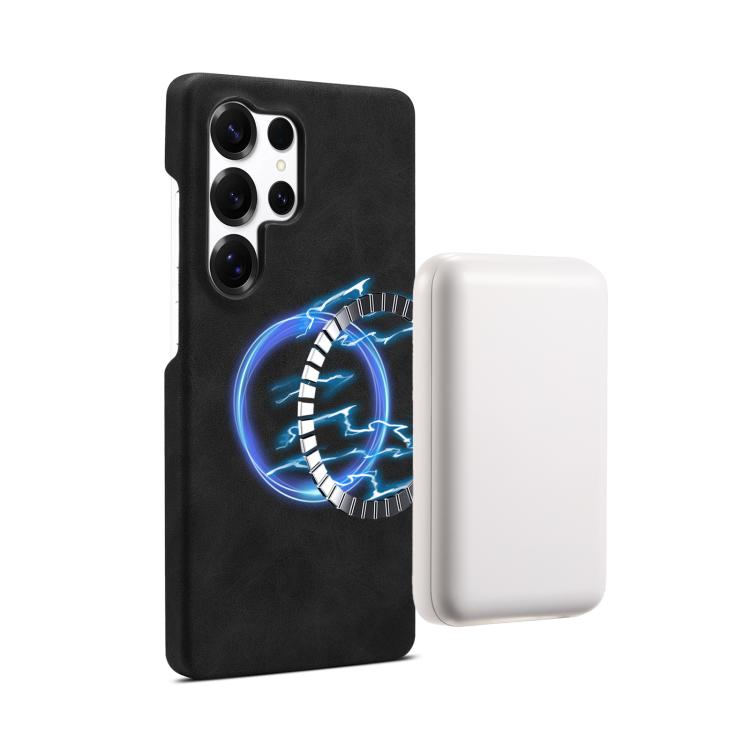 For Samsung Galaxy S25 Ultra 5G Retro Texture MagSafe Phone Case