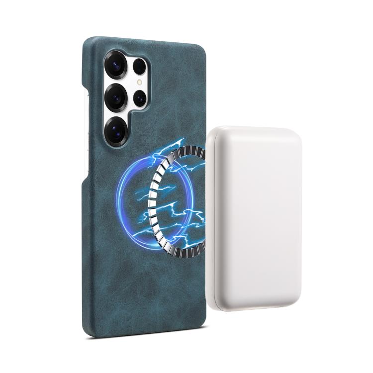 For Samsung Galaxy S25 Ultra 5G Retro Texture MagSafe Phone Case