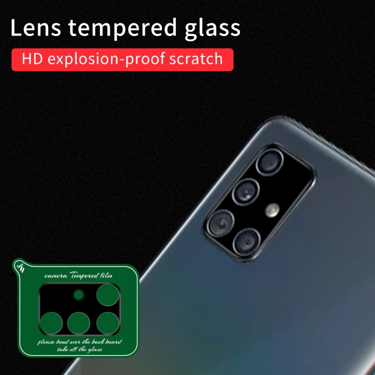 For Samsung Galaxy A51 Silk Screen Luminous Ring Back Camera Lens Film