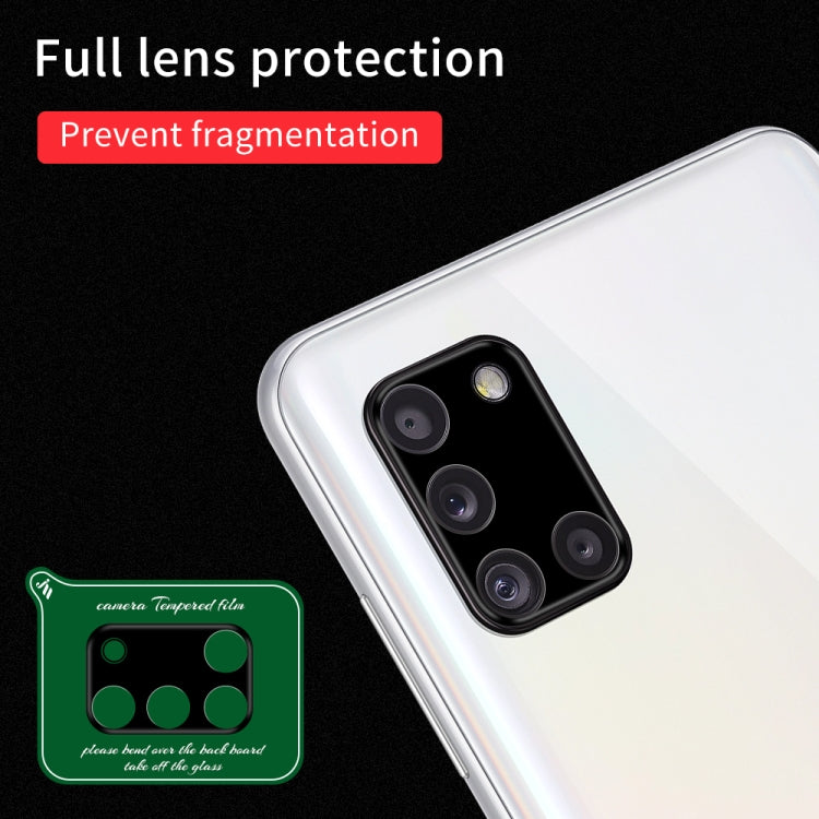 For Samsung Galaxy A31 Silk Screen Luminous Ring Back Camera Lens Film