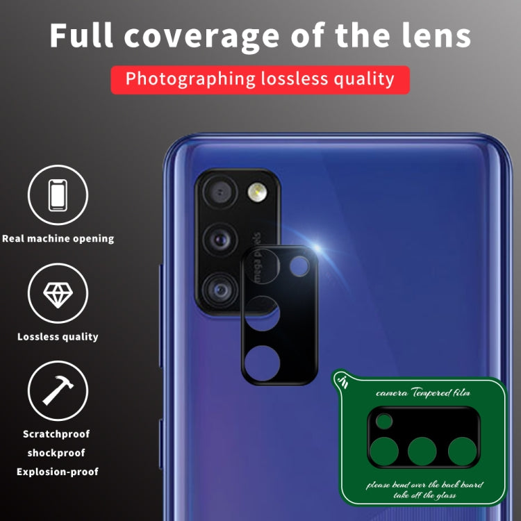 For Samsung Galaxy A41 Silk Screen Luminous Ring Back Camera Lens Film