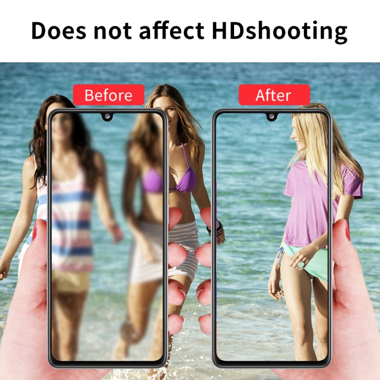 For Samsung Galaxy A41 Silk Screen Luminous Ring Back Camera Lens Film