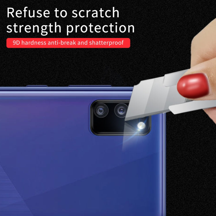 For Samsung Galaxy A41 Silk Screen Luminous Ring Back Camera Lens Film