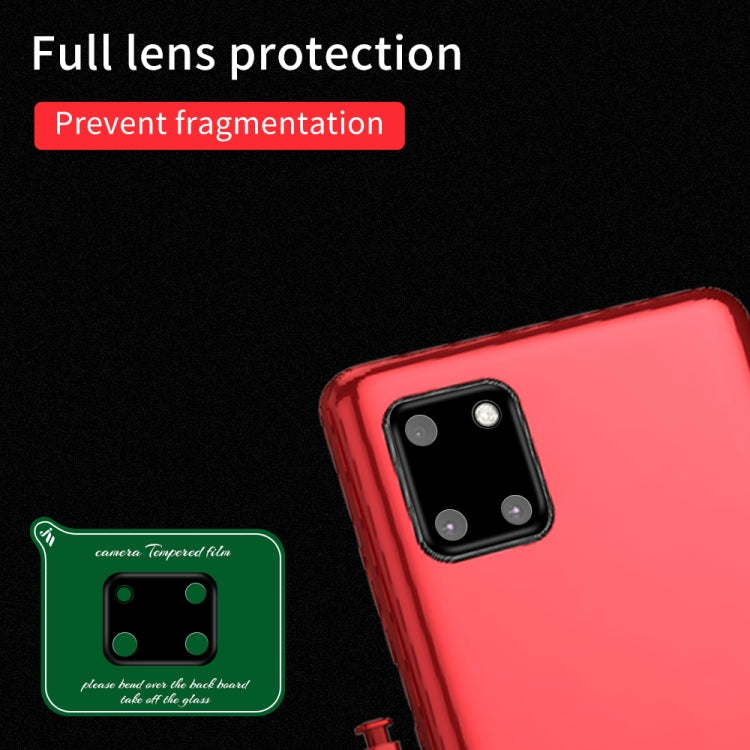 For Samsung Galaxy Note 10 Lite Silk Screen Luminous Ring Back Camera Lens Film