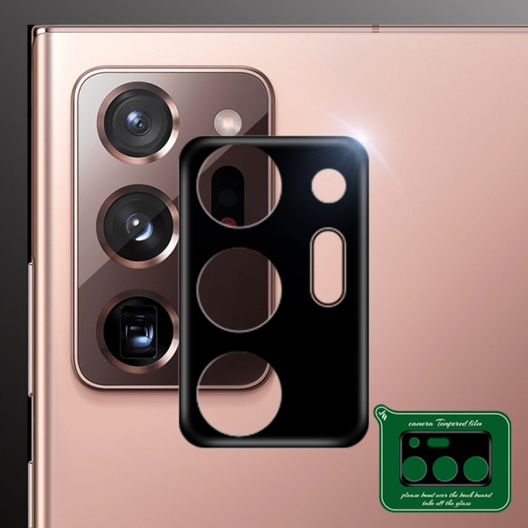 For Samsung Galaxy Note 20 Ultra Silk Screen Luminous Ring Back Camera Lens Film