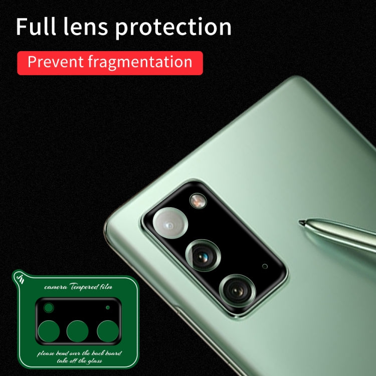 For Samsung Galaxy Note 20 Silk Screen Luminous Ring Back Camera Lens Film