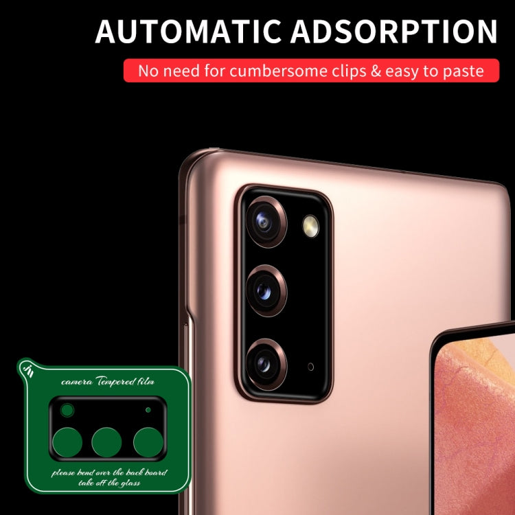 For Samsung Galaxy Note 20 Silk Screen Luminous Ring Back Camera Lens Film