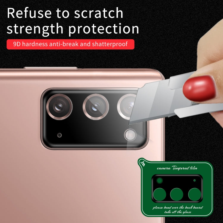 For Samsung Galaxy Note 20 Silk Screen Luminous Ring Back Camera Lens Film