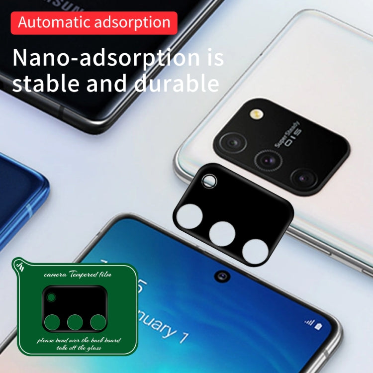 For Samsung Galaxy S10 Lite Silk Screen Luminous Ring Back Camera Lens Film