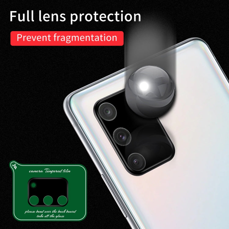 For Samsung Galaxy S10 Lite Silk Screen Luminous Ring Back Camera Lens Film