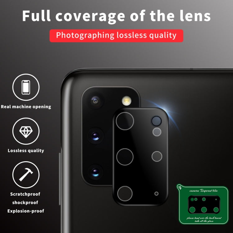 For Samsung Galaxy S20+ Silk Screen Luminous Ring Back Camera Lens Film