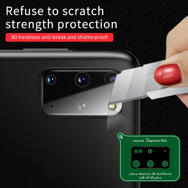 For Samsung Galaxy S20+ Silk Screen Luminous Ring Back Camera Lens Film