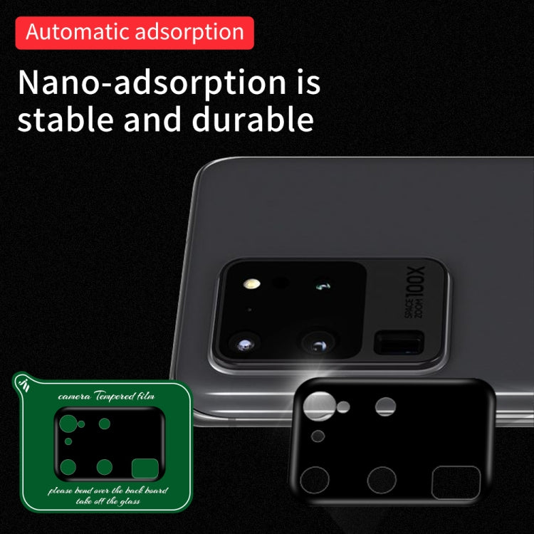 For Samsung Galaxy S20 Ultra Silk Screen Luminous Ring Back Camera Lens Film