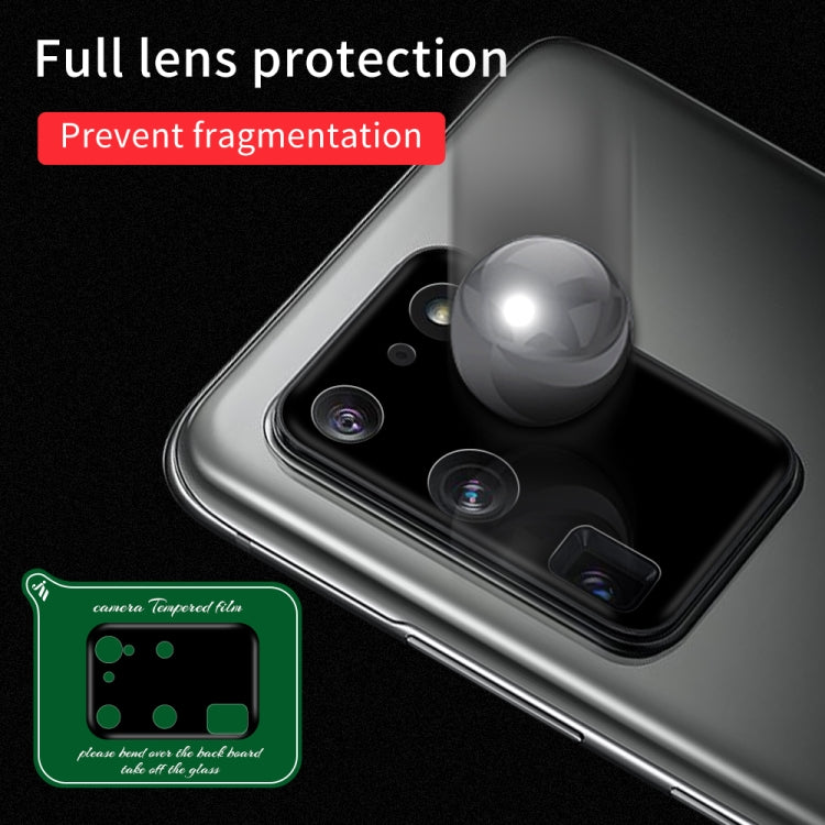 For Samsung Galaxy S20 Ultra Silk Screen Luminous Ring Back Camera Lens Film