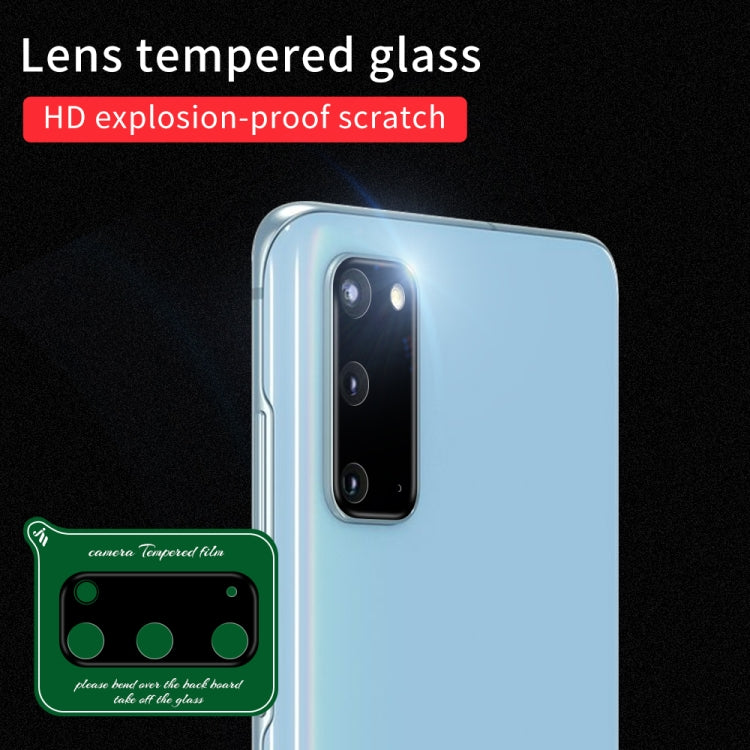 For Samsung Galaxy S20 Silk Screen Luminous Ring Back Camera Lens Film