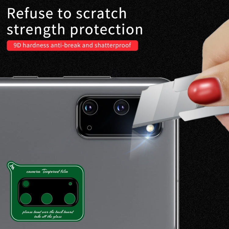 For Samsung Galaxy S20 Silk Screen Luminous Ring Back Camera Lens Film