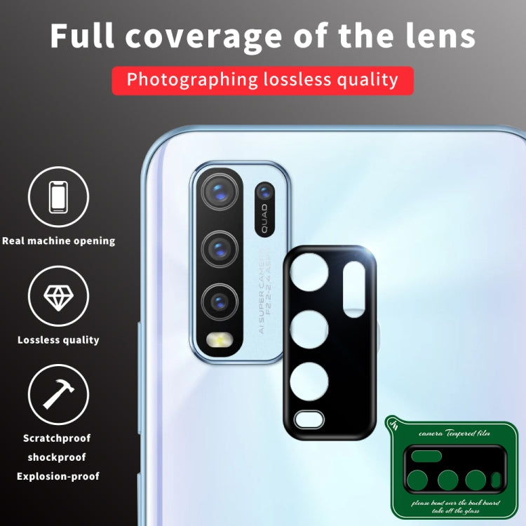 For Vivo Y50 / Y30 Silk Screen Luminous Ring Back Camera Lens Film