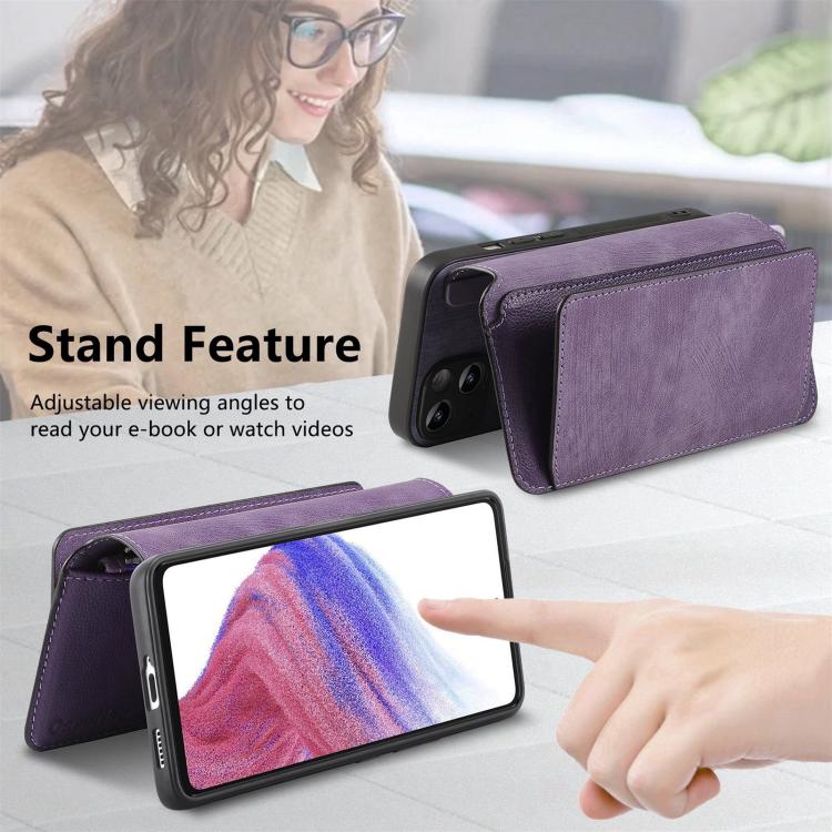 For OnePlus Ace 5 CaseNeo MagSafe RFID Anti-theft Zipper Wallet Retro Leather Phone Case