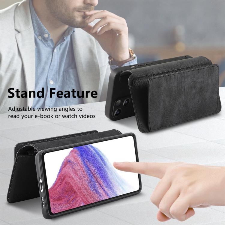 For OnePlus 13 CaseNeo MagSafe RFID Anti-theft Zipper Wallet Retro Leather Phone Case