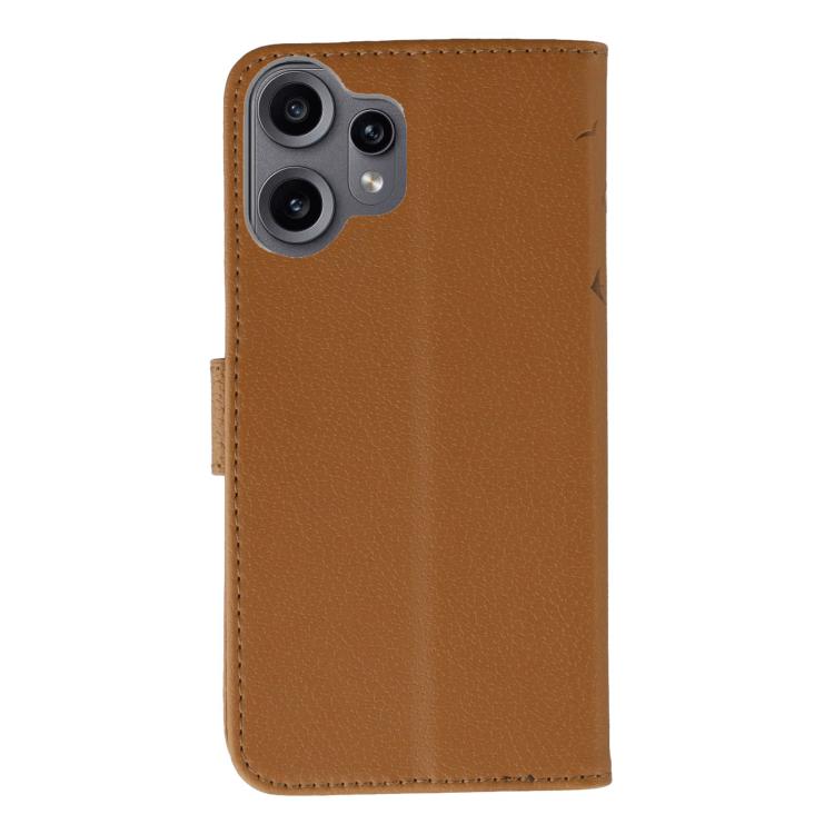 For Nothing CMF Phone 2 Pro Feather Pattern Litchi Texture Leather Phone Case