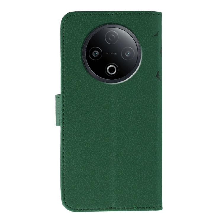 For vivo Y500 5G Feather Pattern Litchi Texture Leather Phone Case