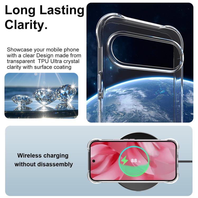 For Google Pixel 10 Pro XL imak Shockproof Airbag TPU Phone Case